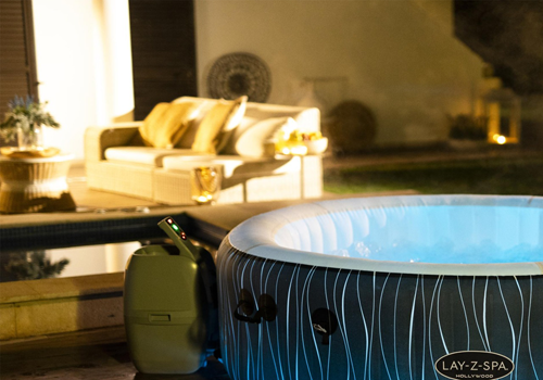 Experience total control of your Bestway Lay-Z Spa