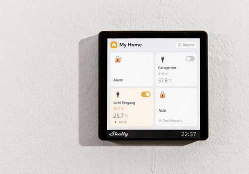 Shelly Wall Display Dashboard