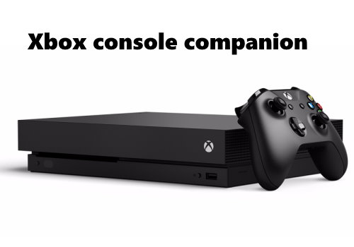 Interact with your Xbox using the smartglass features