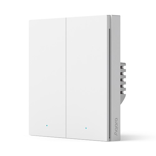 Wall Switch H1 Double (With Neutral)