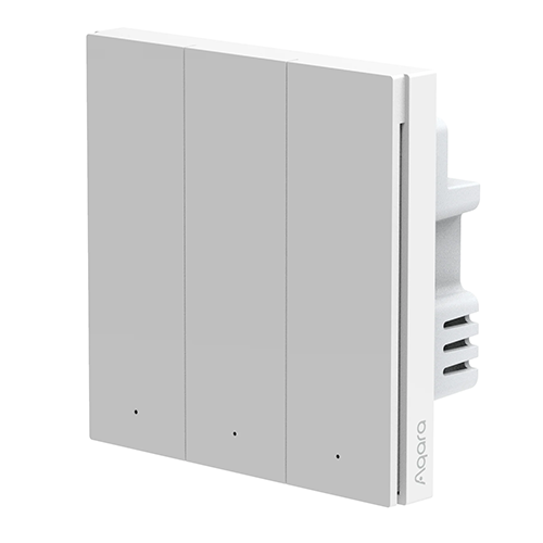 Wall Switch H1 Triple (No Neutral)