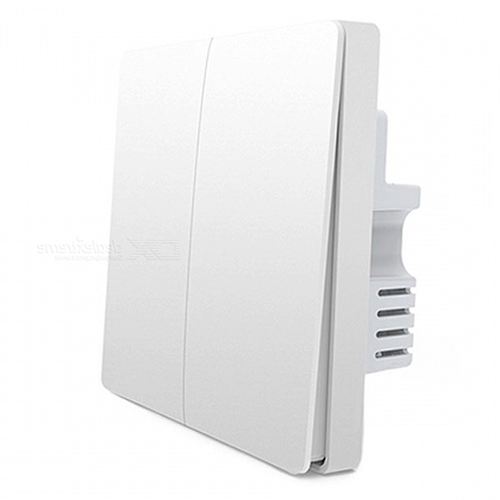 Interrupteur Mural D1 Double (Pas de Neutre)