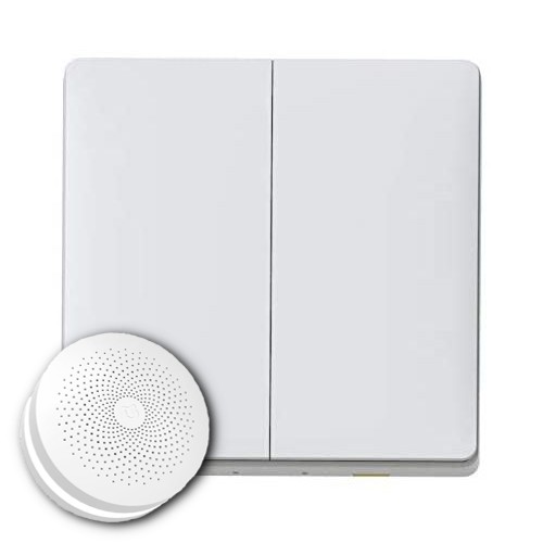 Aqara Wireless Wall Double Switch (Gateway)