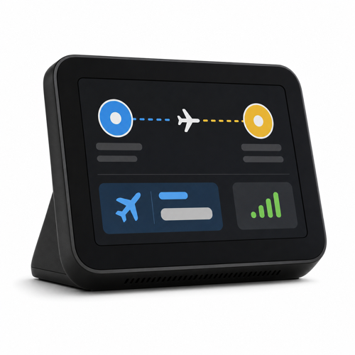 Moniteur de routes aeriennes
