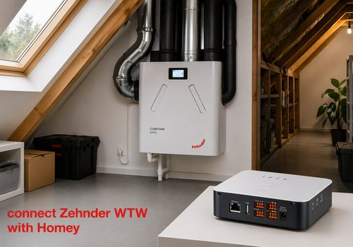 Control and monitor your Zehnder ventilation unit via Modbus TCP + energy data