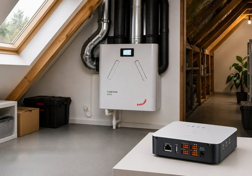Integrate your Zehnder ventilation — clean air, your way.
