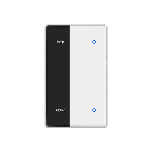 Zemismart 2-Gang Screen Switch