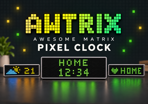 AWTRIX 3- und AWTRIX NG-Pixeluhren, einschließlich TC002