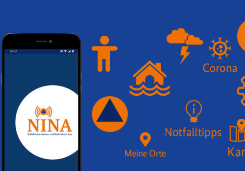 Notfall-Informations- und Nachrichten-App