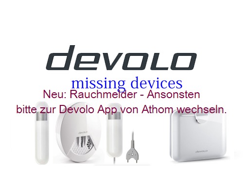 Adds support for Devolo sirene, Humidity, water, smoke sensors