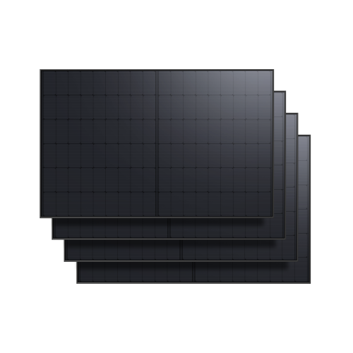 Solarpanel gruppiert
