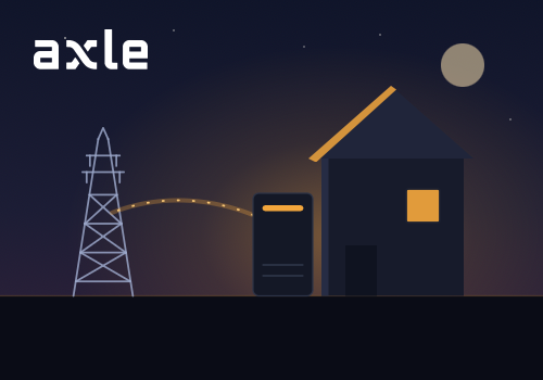 Earn from your home battery by automating responses to Axle Energy grid events.