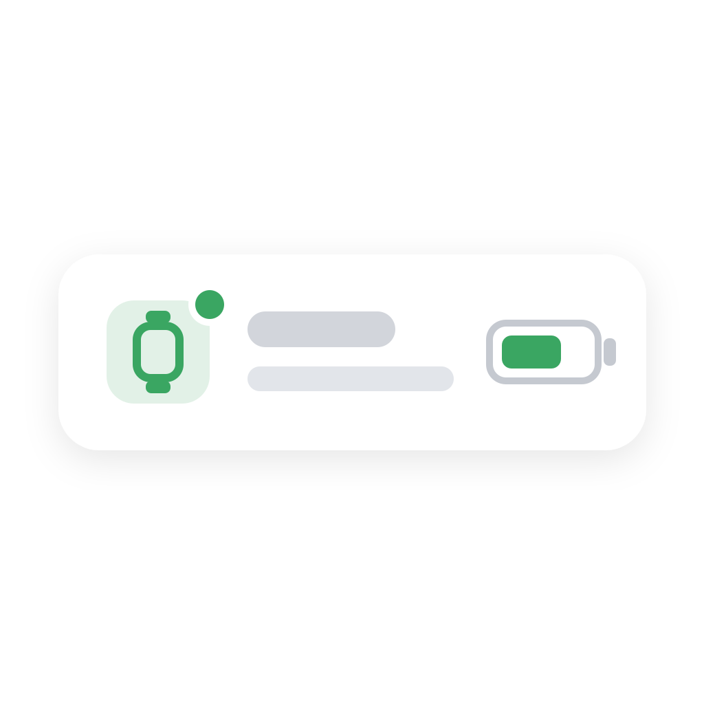 Tracker & sync status
