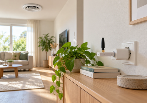 Let your home ventilation respond to CO₂, humidity and your daily routine.