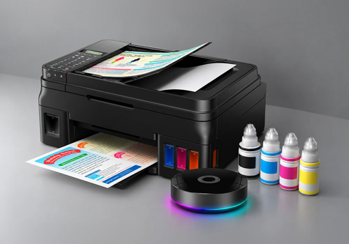 Print text and images directly to your network printer