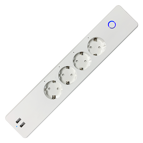 4512735 - Zigbee 4-Way Smart Outlet