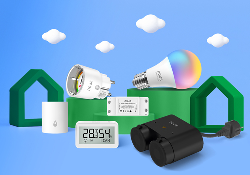 Save energy, increase security and comfort of your home and create amazing ambiances with Nous devices