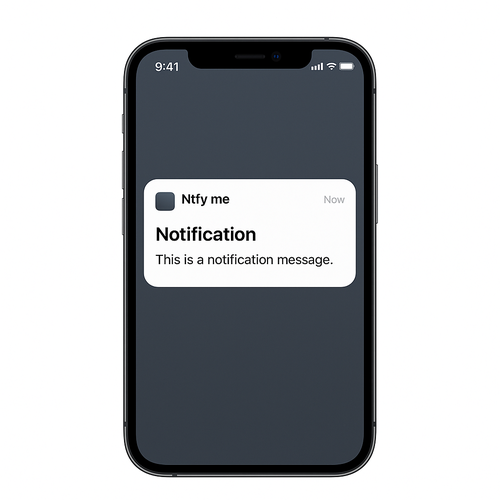Ntfy me