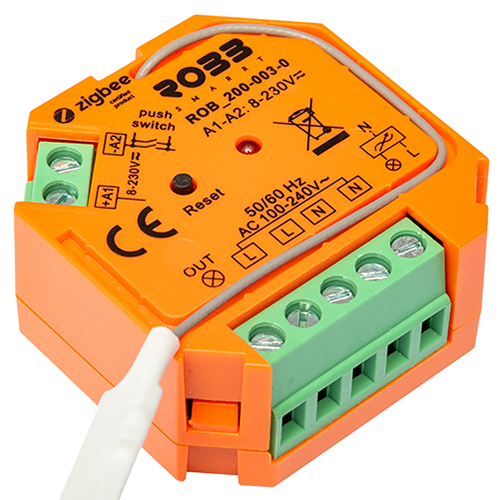 Inbouwschakelaar 2-draads (Zigbee)