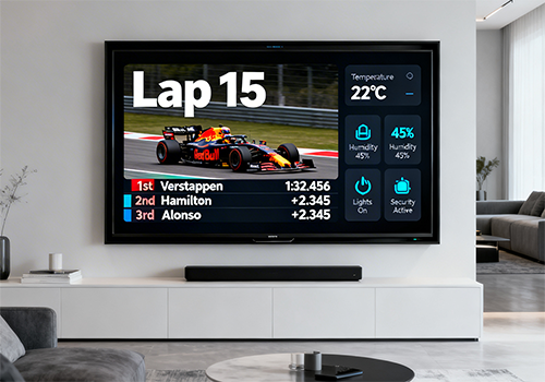 Bring Formula 1 live data into your Homey automations.