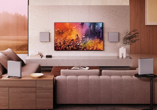 Cinema sound, perfectly at home.