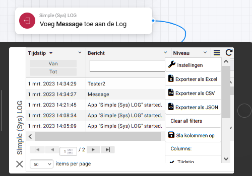Simple (Sys) Log
