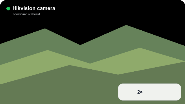 Hikvision camera zoom