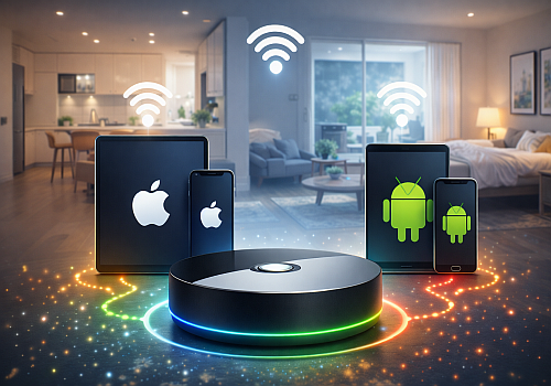 Track presence through Wi-Fi or manual controls.