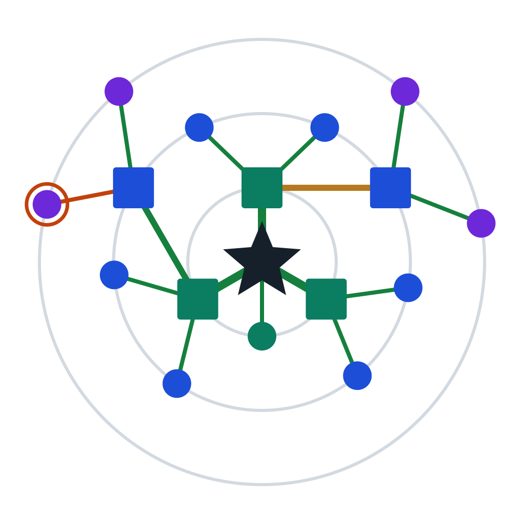 Network map