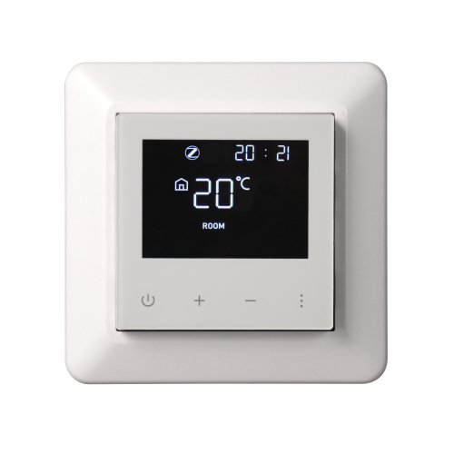Thermostat with power metering