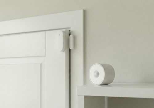 Create virtual occupancy sensors that intelligently detect room occupancy based on door and motion sensors.