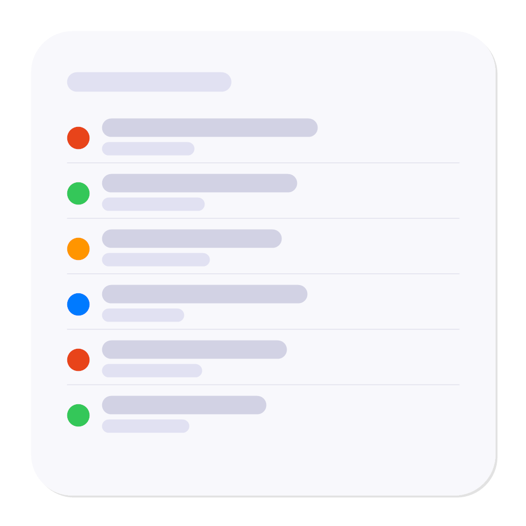 Activity Log