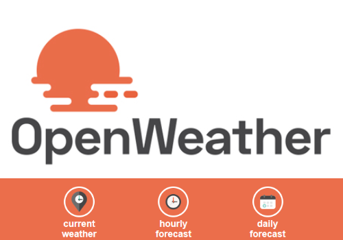 Get current weather data and forecasts from openweathermap.org