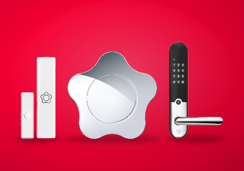 Arm, disarm and follow your home security