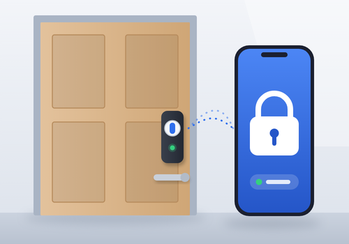 Lock and unlock your doors from anywhere