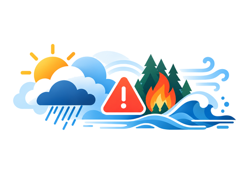 Weather, warnings and conditions, straight from SMHI.